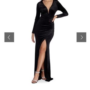 Windsor Velvet Dress